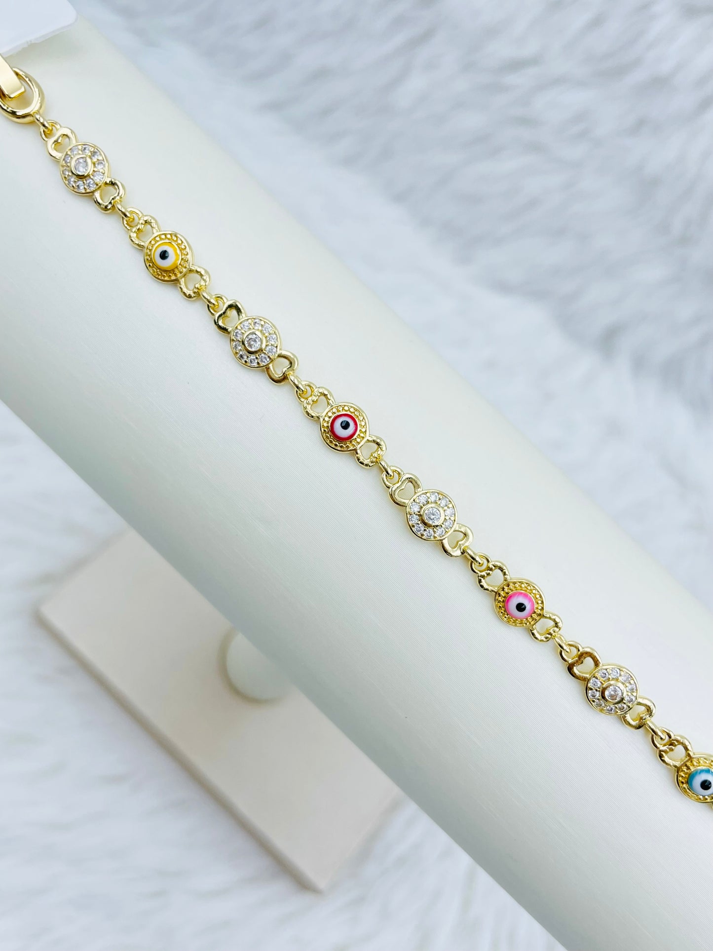 Pulsera Dorada Rosek