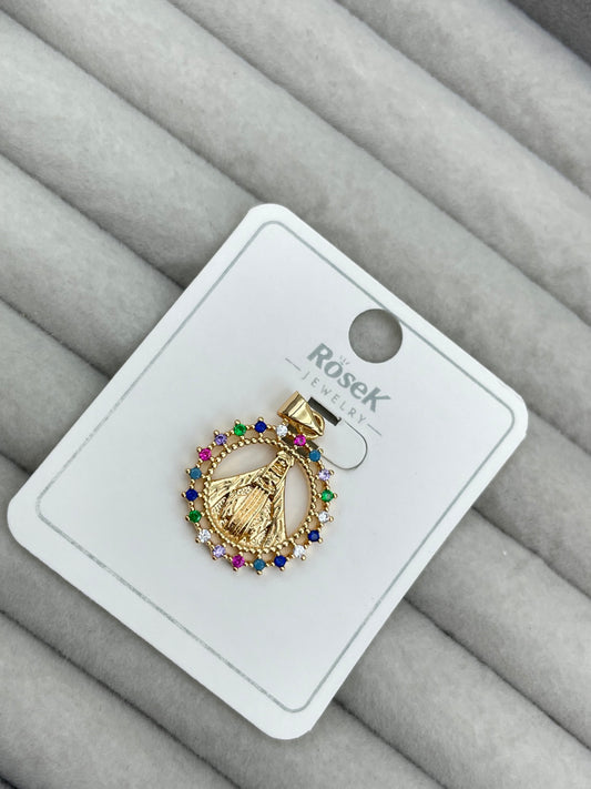 Dije Religioso Rosado