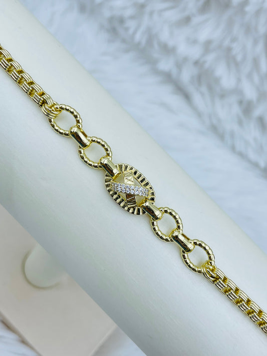 Pulsera Rosek Dorada