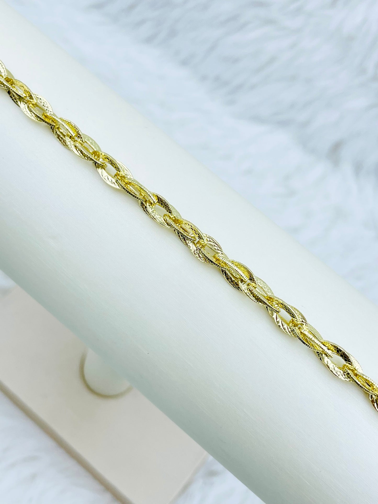 Pulsera Dorada Rosek