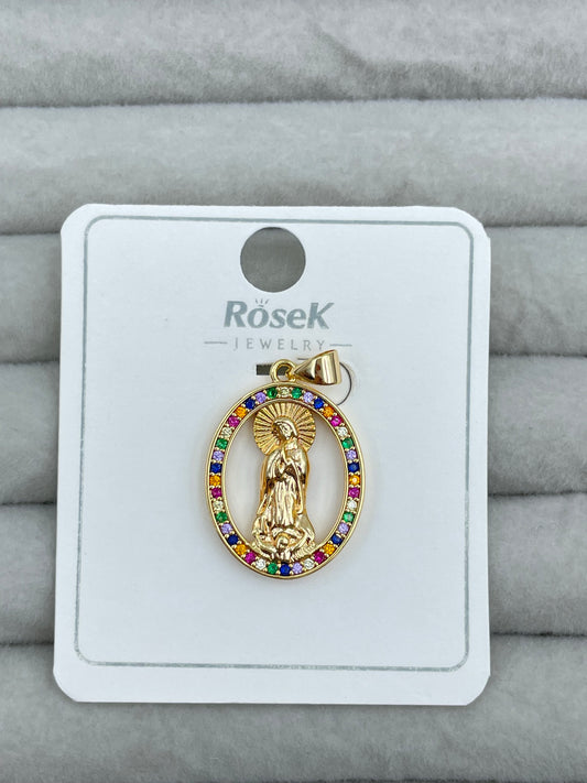 Dije Religioso Rosado