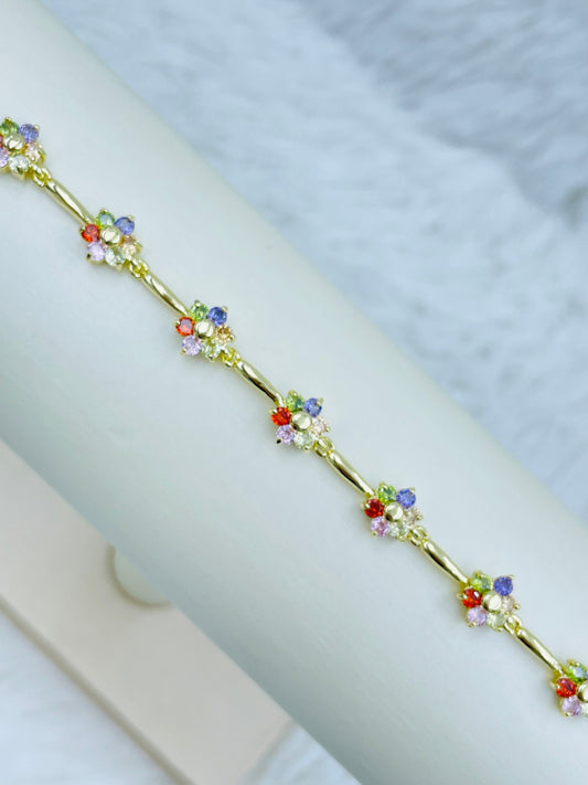 Pulsera Dorada Rosek