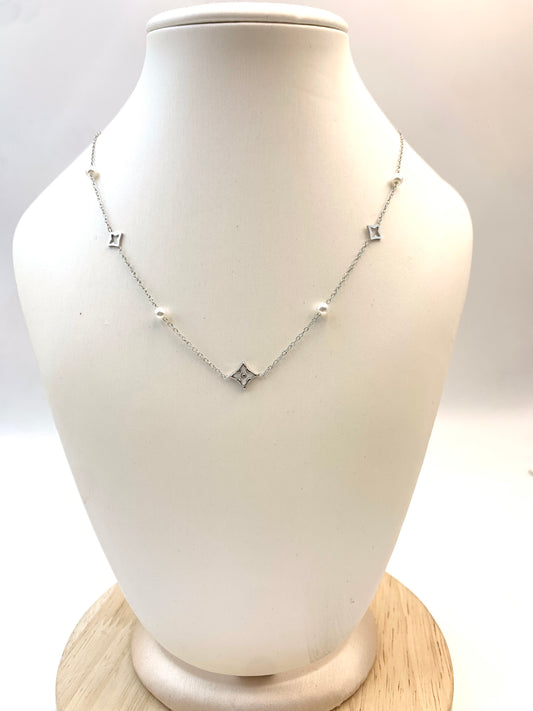 Collar Plateado