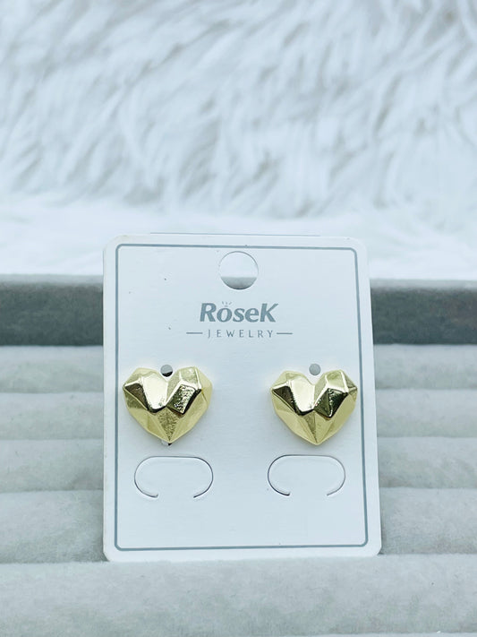 Aretes Rosek Dorado
