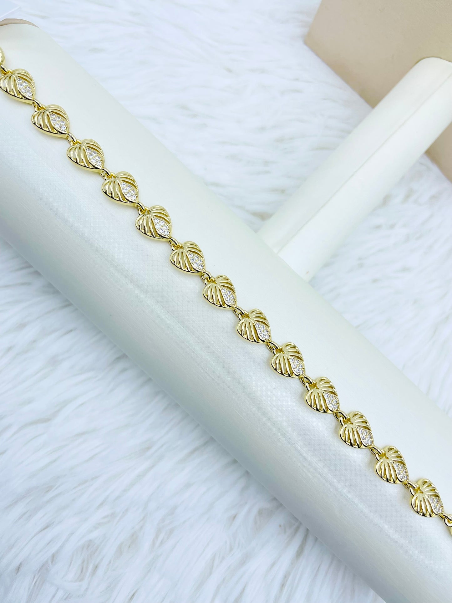 Pulsera Dorada Rosek