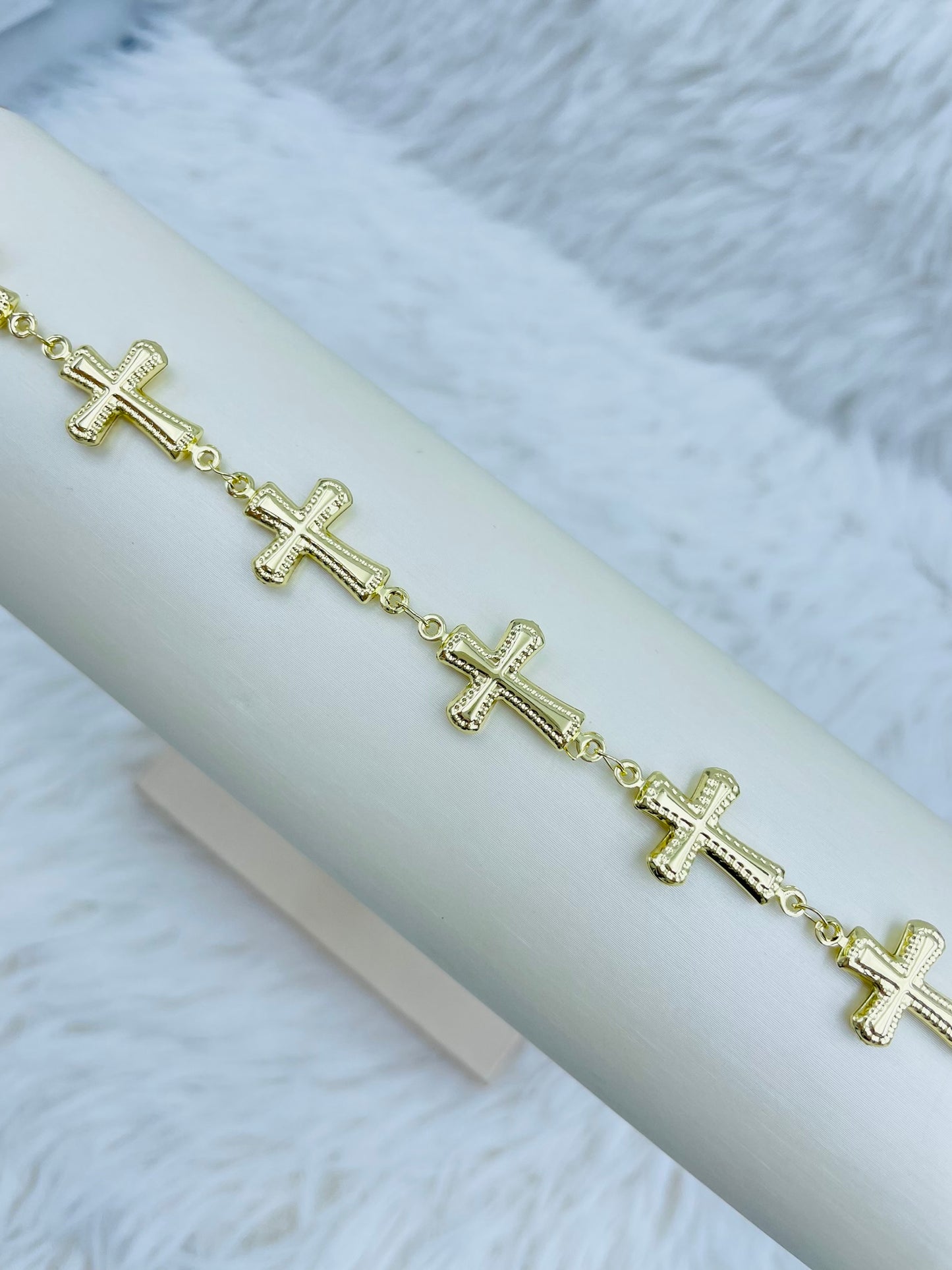 Pulsera Dorada Rosek