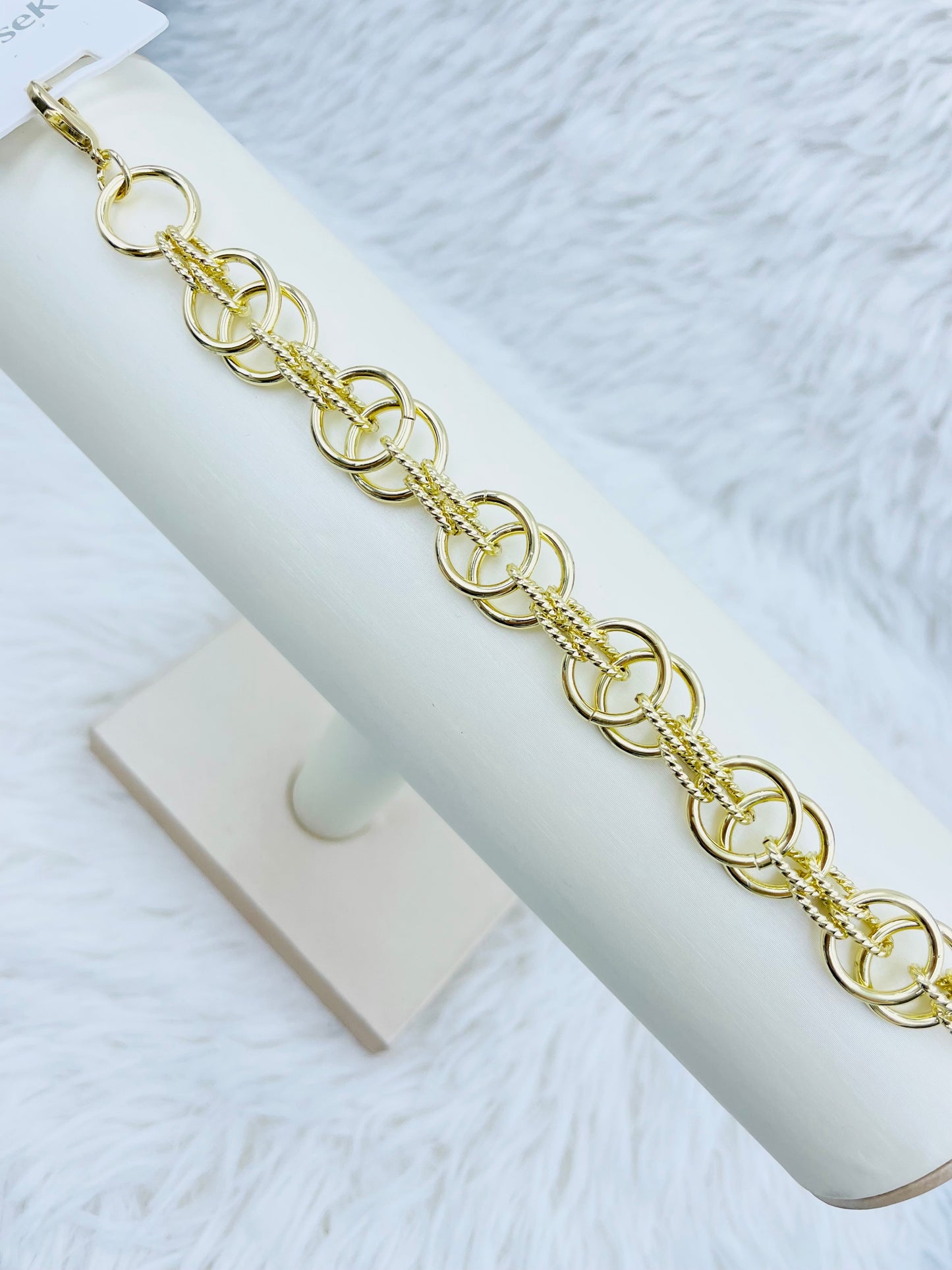 Pulsera Dorada Rosek