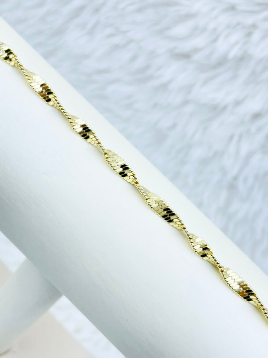 Pulsera Dorada Rosek