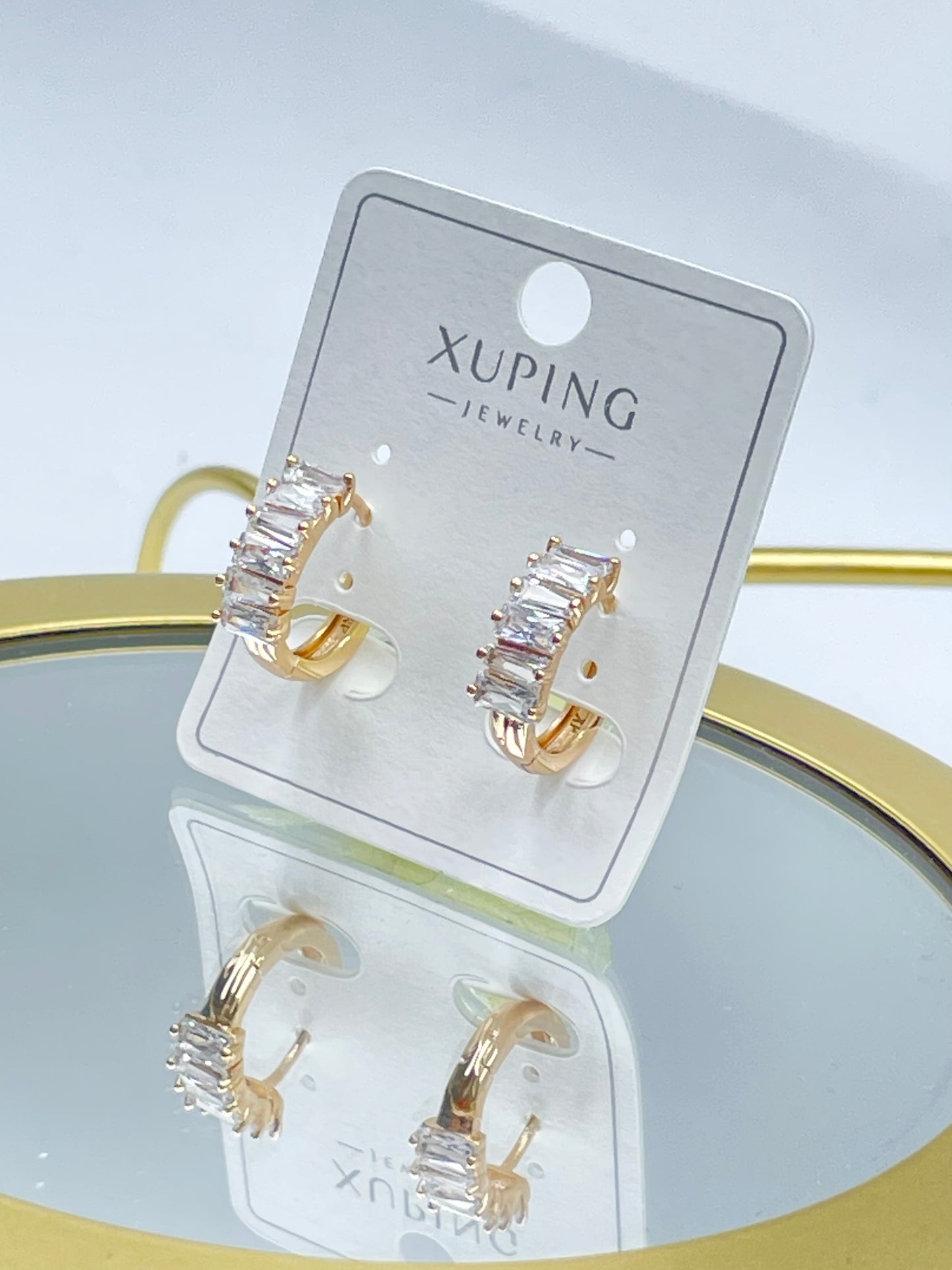 Arete Xuping Rose Gold