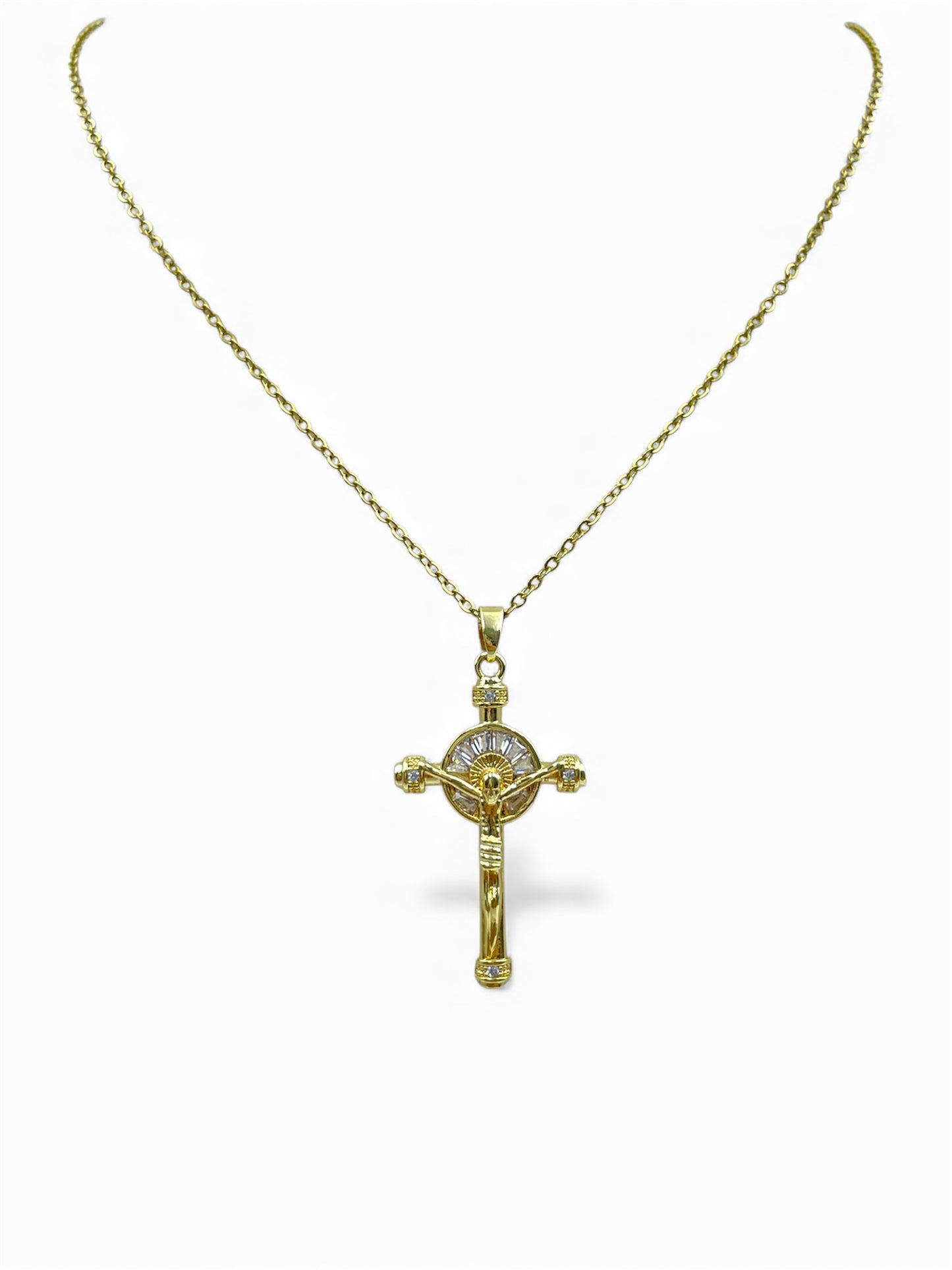 Cadena Religiosa Plateada