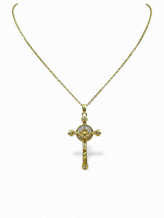 Cadena Religiosa Plateada