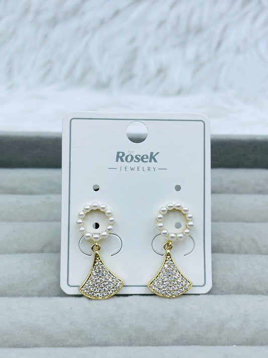Aretes Dorados Rosek