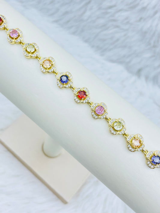 Pulsera Dorada Rosek