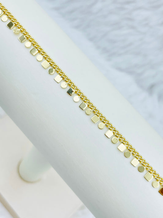 Pulsera Dorada Rosek