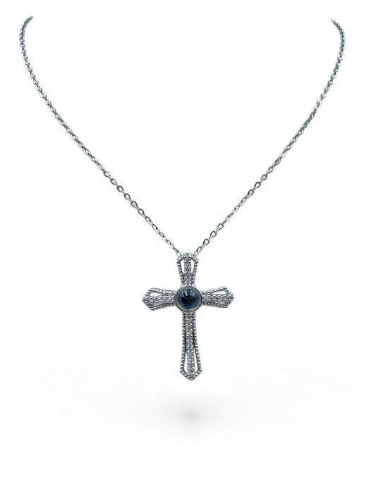 Cadena Religiosa Plateada