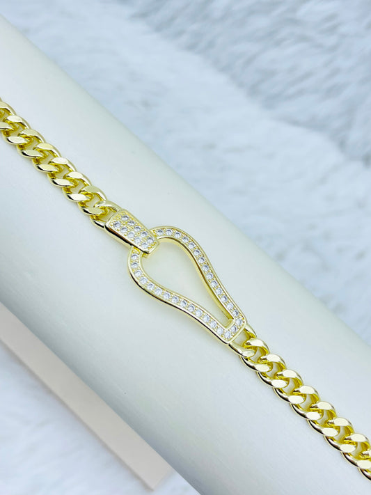 Pulsera Dorada Rosek