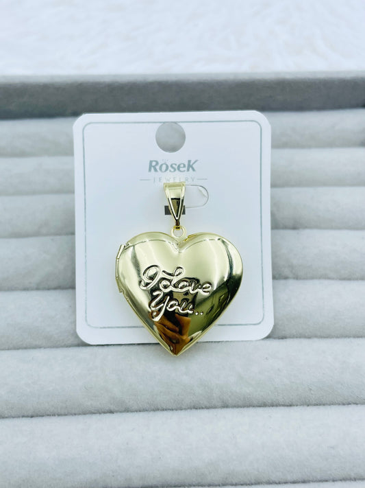 Relicario Oro laminado