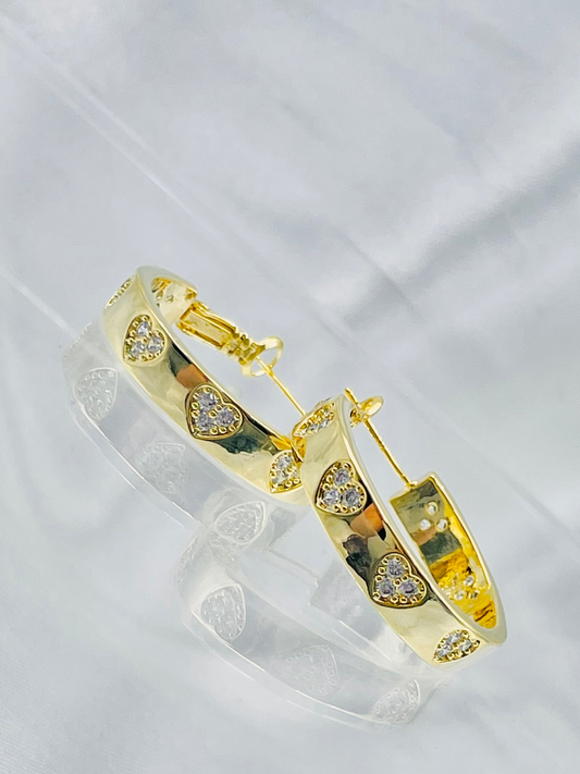 Arracada Rosek Dorada