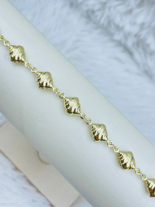 Pulsera Rosek Dorada