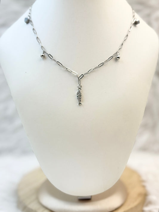 Collar Plateado