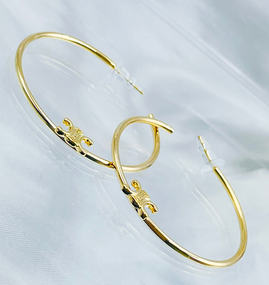 Arracada Rosek Dorada