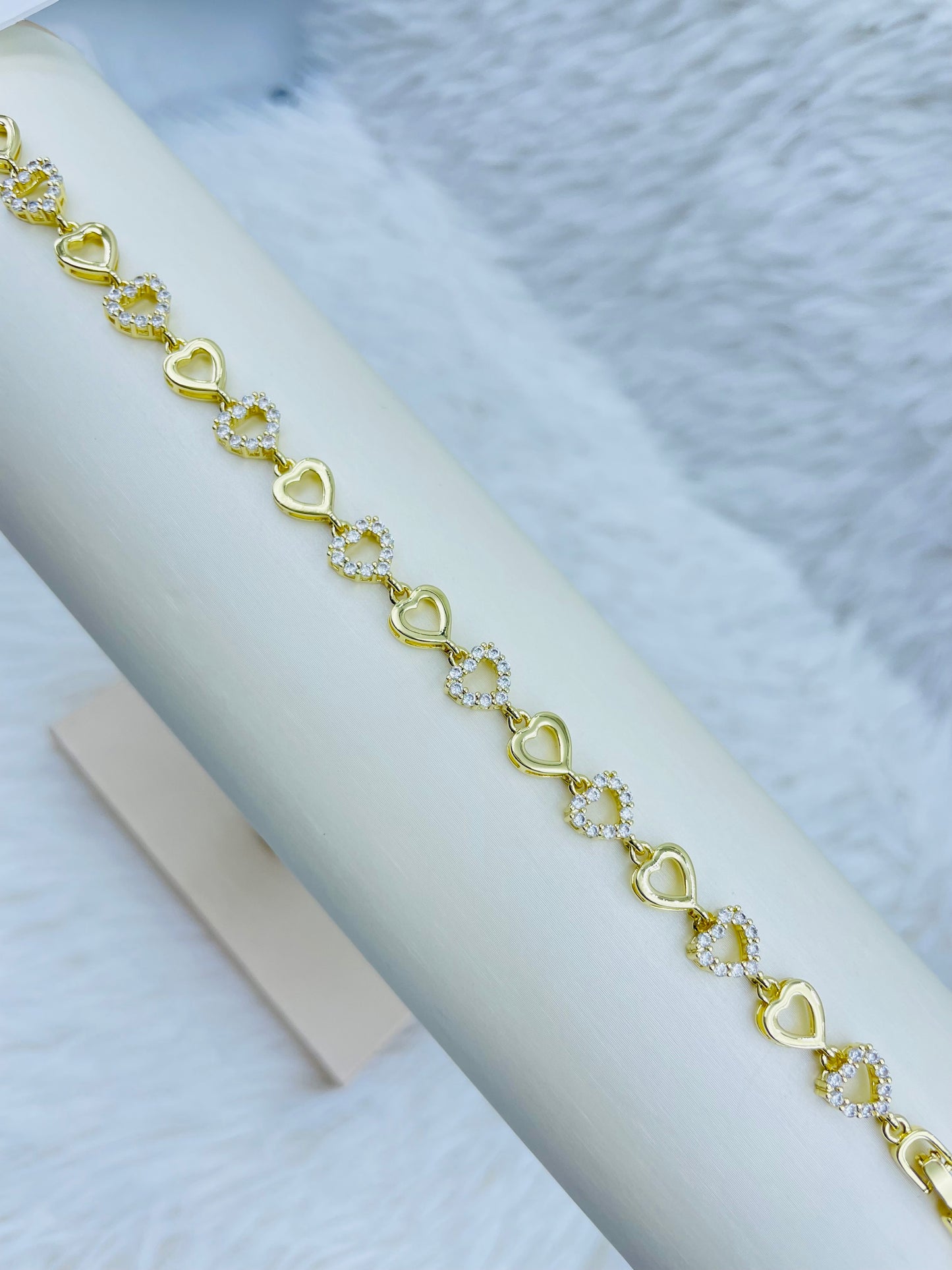 Pulsera Dorada Rosek