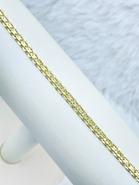 Pulsera Dorada Rosek