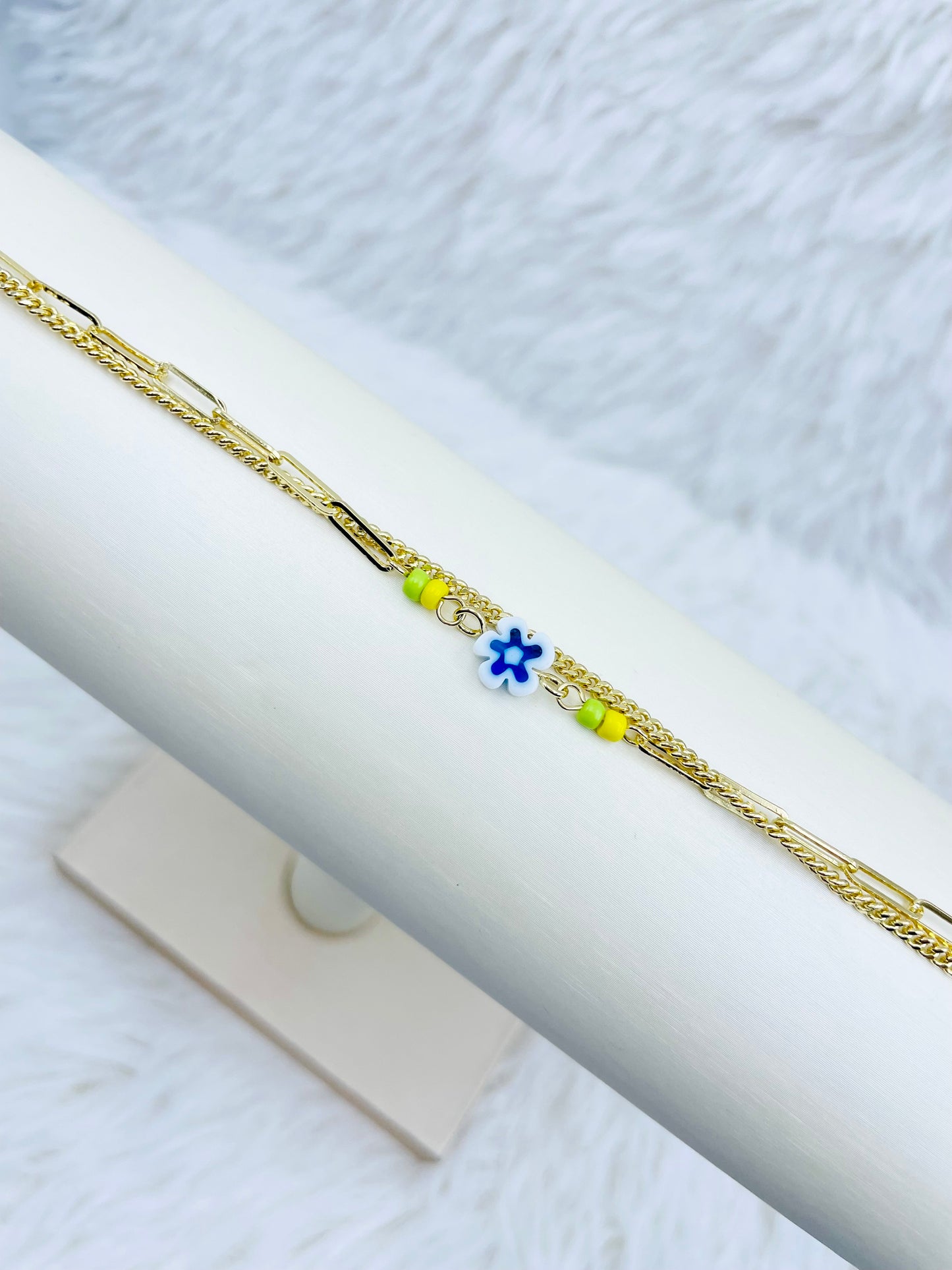 Pulsera Dorada Rosek