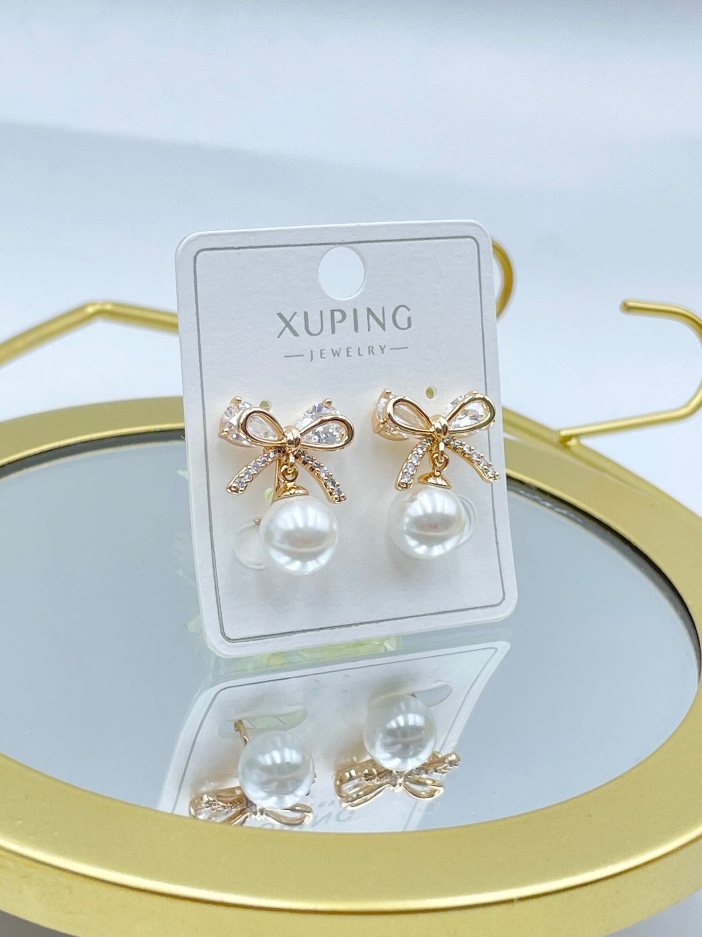 Arete Xuping Rose Gold